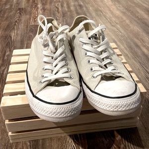 Converse All Star Low Sneakers - Light Tan/White